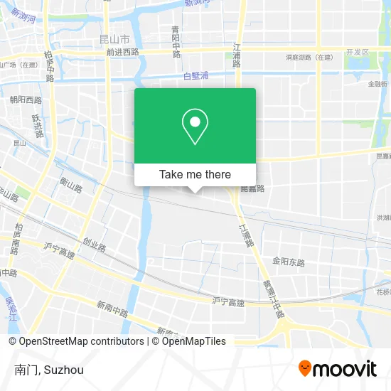 南门 map