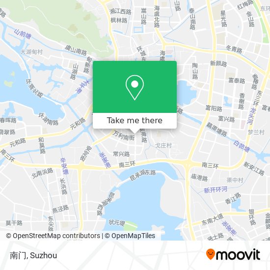 南门 map