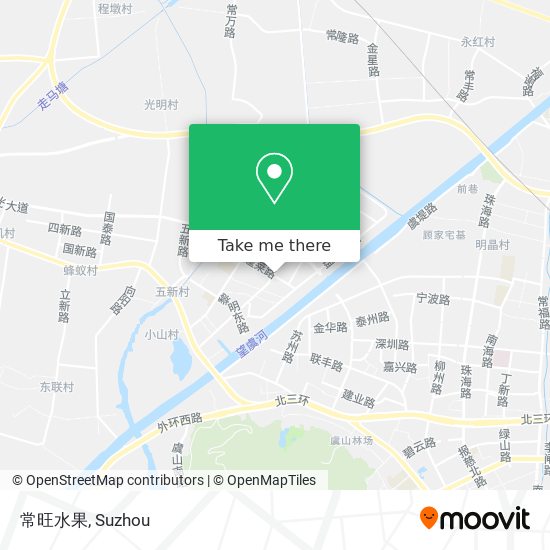 常旺水果 map
