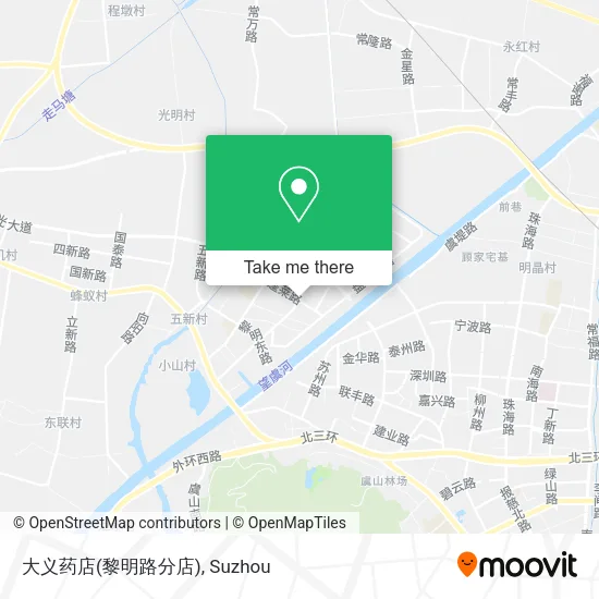 大义药店(黎明路分店) map