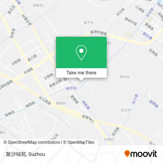 聚沙锦苑 map