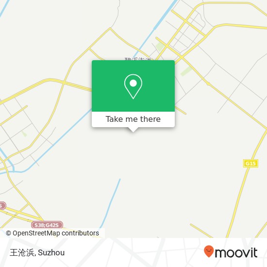王沧浜 map