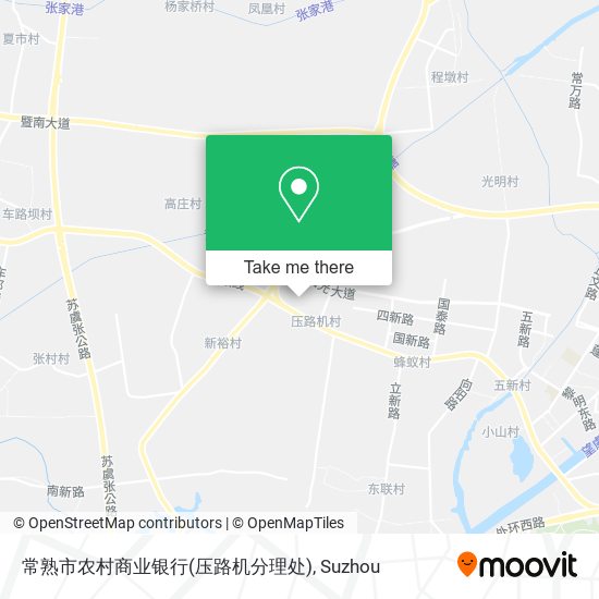 常熟市农村商业银行(压路机分理处) map