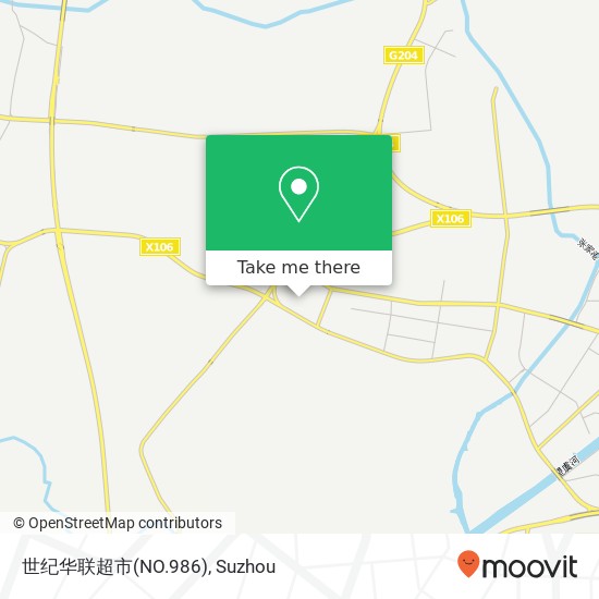 世纪华联超市(NO.986) map