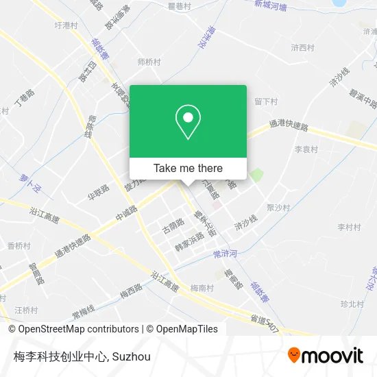 梅李科技创业中心 map