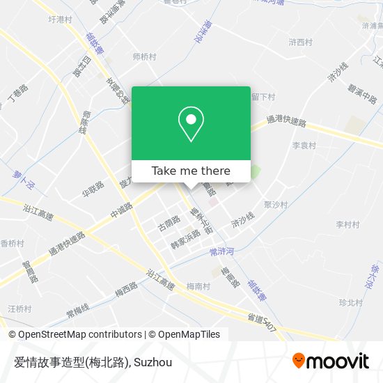 爱情故事造型(梅北路) map