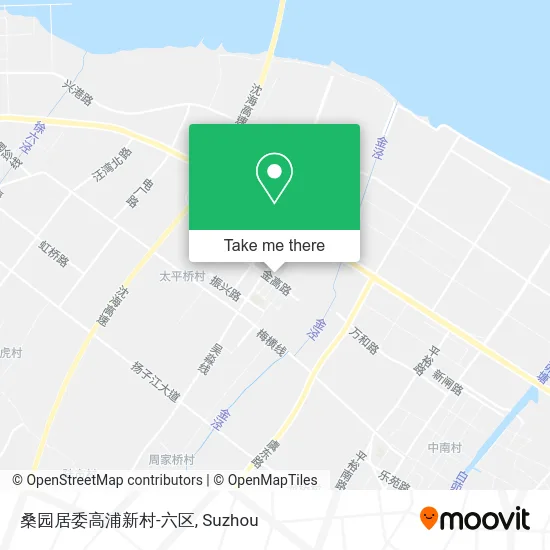桑园居委高浦新村-六区 map