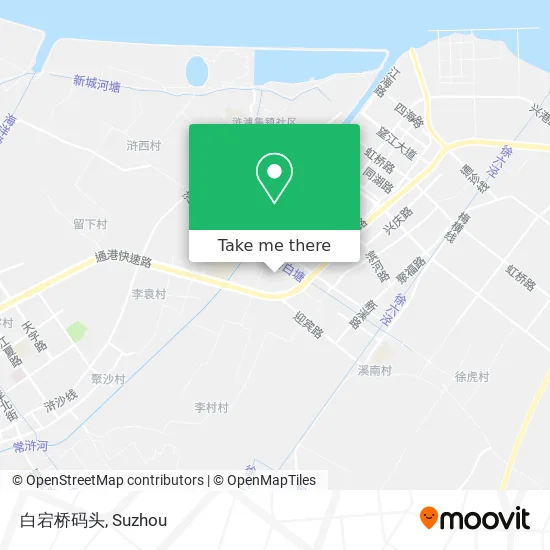 白宕桥码头 map