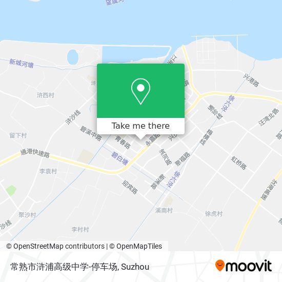 常熟市浒浦高级中学-停车场 map