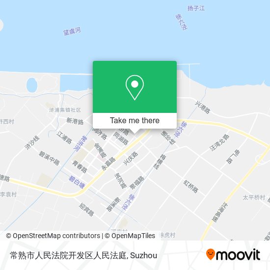 常熟市人民法院开发区人民法庭 map