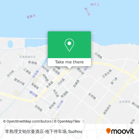 常熟理文铂尔曼酒店-地下停车场 map