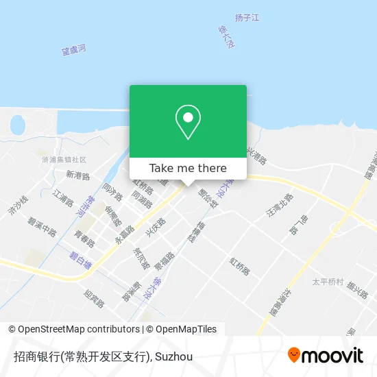 招商银行(常熟开发区支行) map
