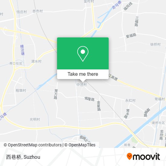 西巷桥 map