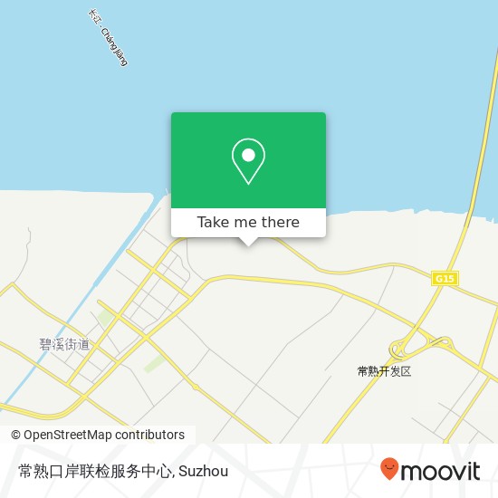 常熟口岸联检服务中心 map
