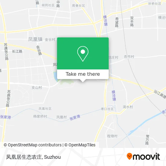 凤凰居生态农庄 map