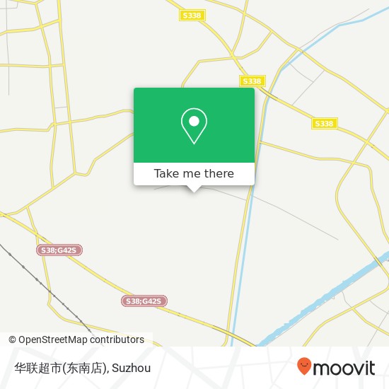 华联超市(东南店) map
