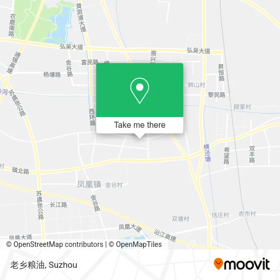 老乡粮油 map
