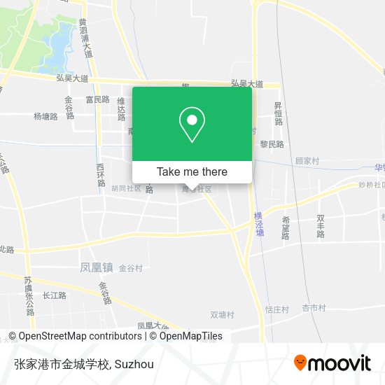 张家港市金城学校 map