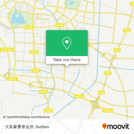 大富豪桑拿会所 map