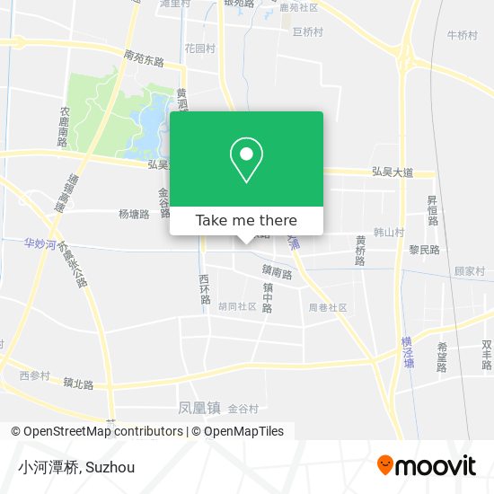 小河潭桥 map