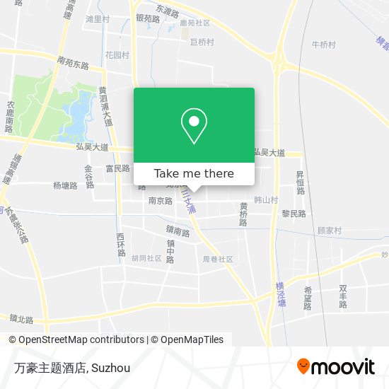 万豪主题酒店 map