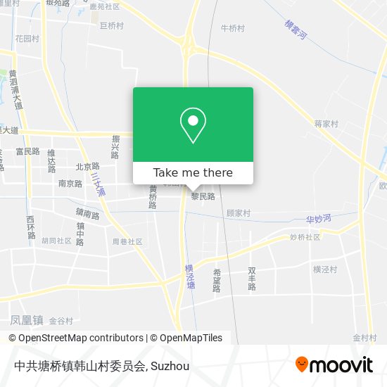 中共塘桥镇韩山村委员会 map