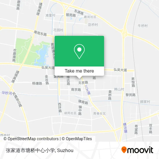 张家港市塘桥中心小学 map
