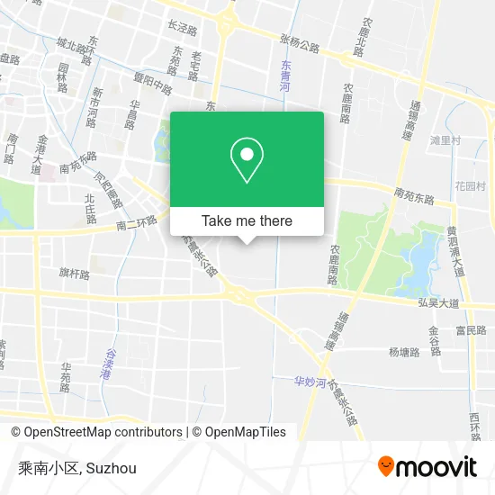 乘南小区 map