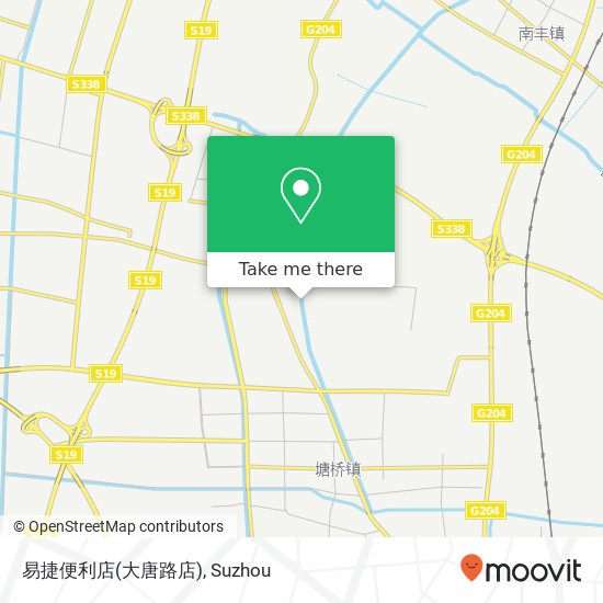 易捷便利店(大唐路店) map