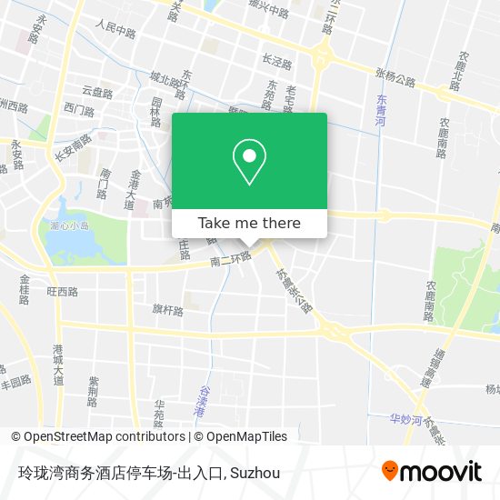 玲珑湾商务酒店停车场-出入口 map