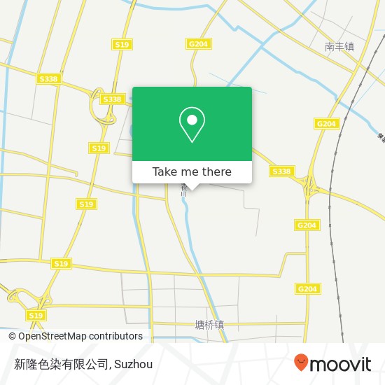 新隆色染有限公司 map