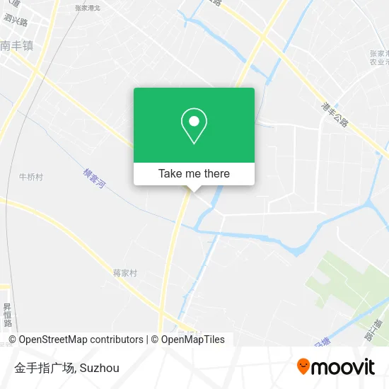 金手指广场 map