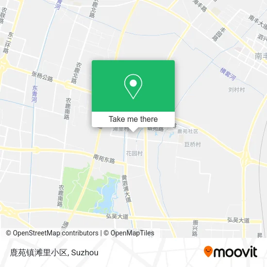 鹿苑镇滩里小区 map