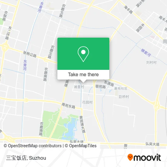 三宝饭店 map