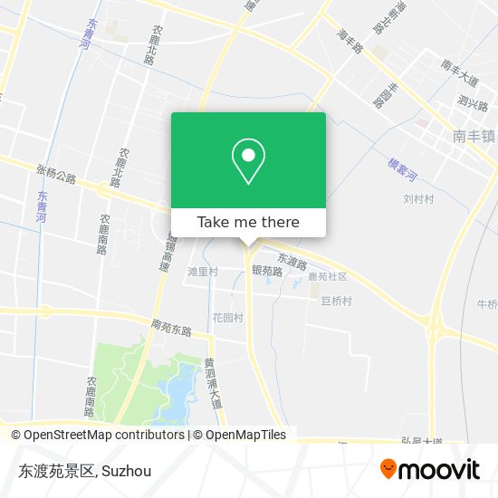东渡苑景区 map