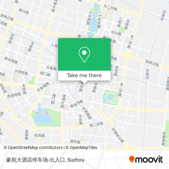 豪苑大酒店停车场-出入口 map