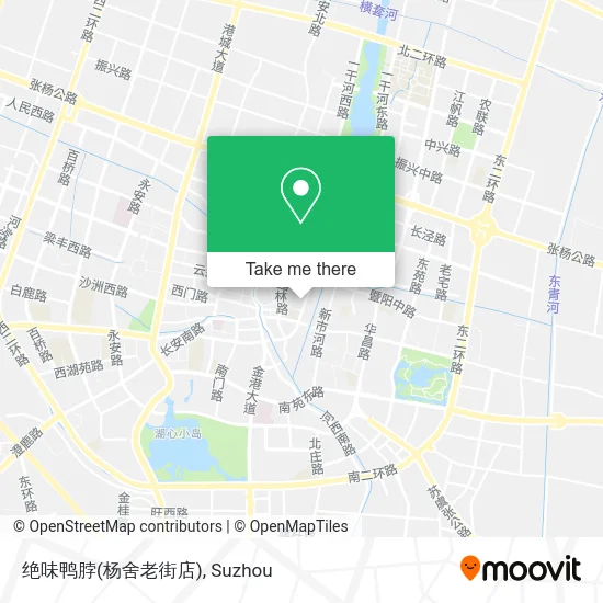绝味鸭脖(杨舍老街店) map