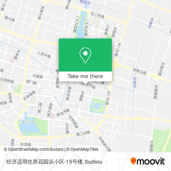 经济适用住房花园浜小区-15号楼 map