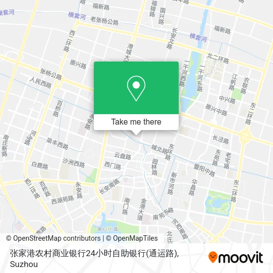 张家港农村商业银行24小时自助银行(通运路) map