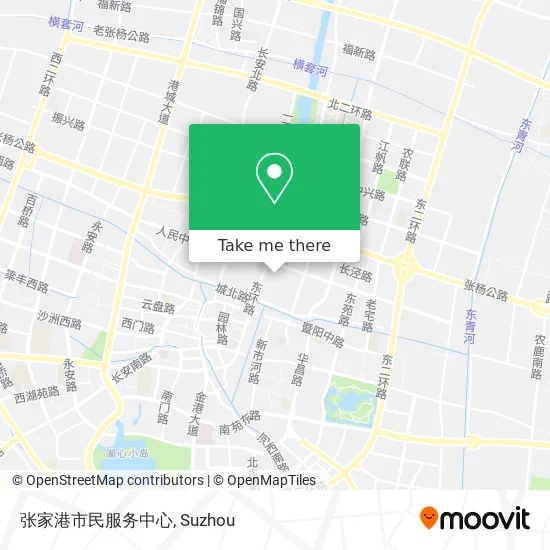 张家港市民服务中心 map