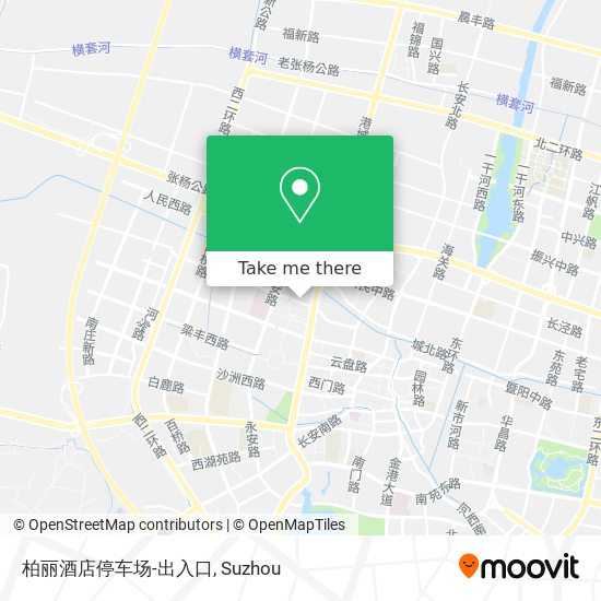 柏丽酒店停车场-出入口 map