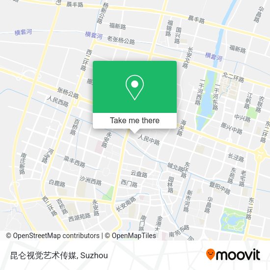 昆仑视觉艺术传媒 map