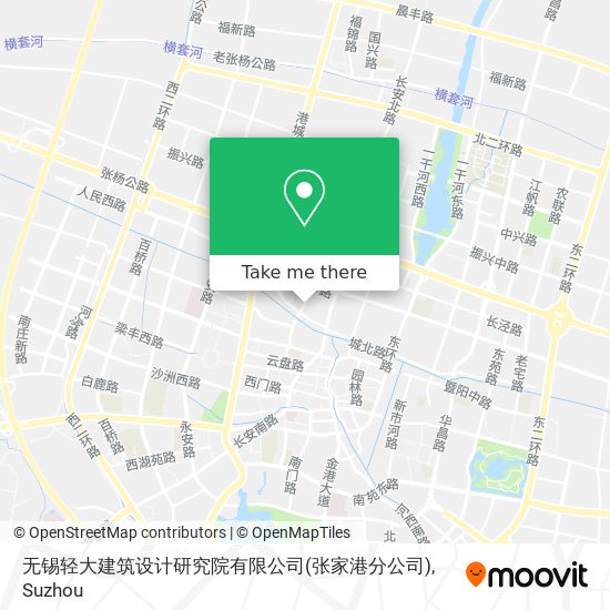 无锡轻大建筑设计研究院有限公司(张家港分公司) map