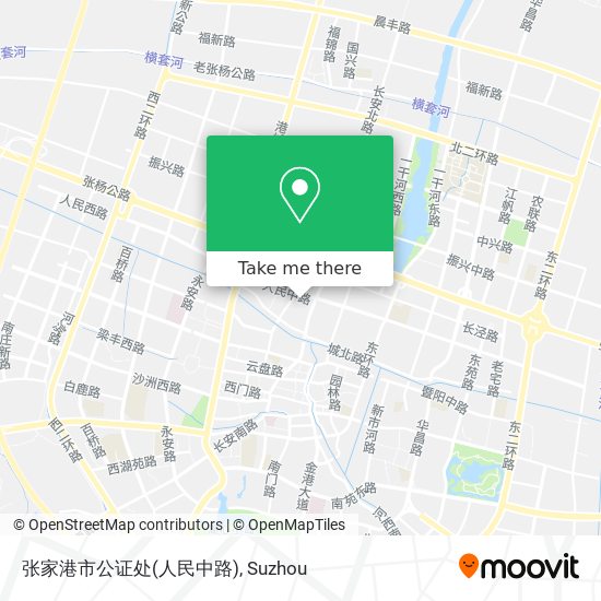 张家港市公证处(人民中路) map