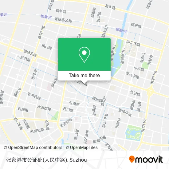 张家港市公证处(人民中路) map