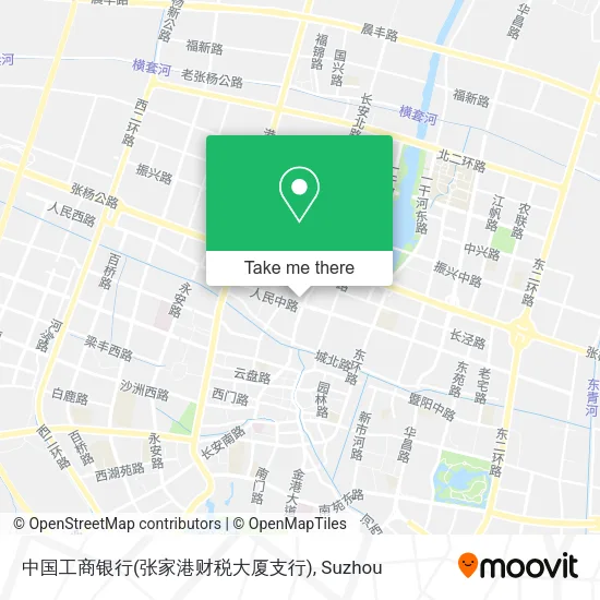 中国工商银行(张家港财税大厦支行) map