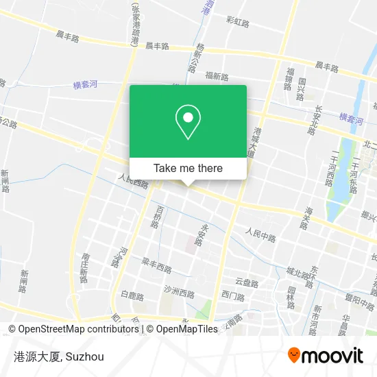 港源大厦 map