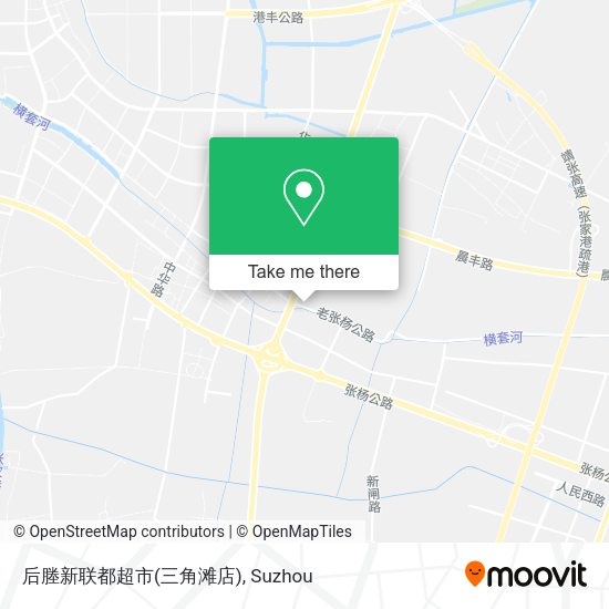 后塍新联都超市(三角滩店) map
