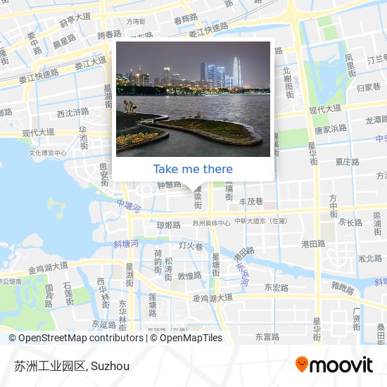 苏洲工业园区 map