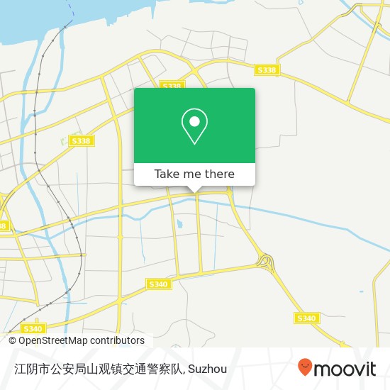 江阴市公安局山观镇交通警察队 map